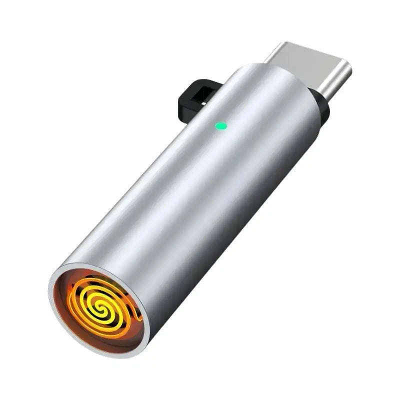 מצית חשמלי מיני נטען TYPE-C | עמיד לרוח